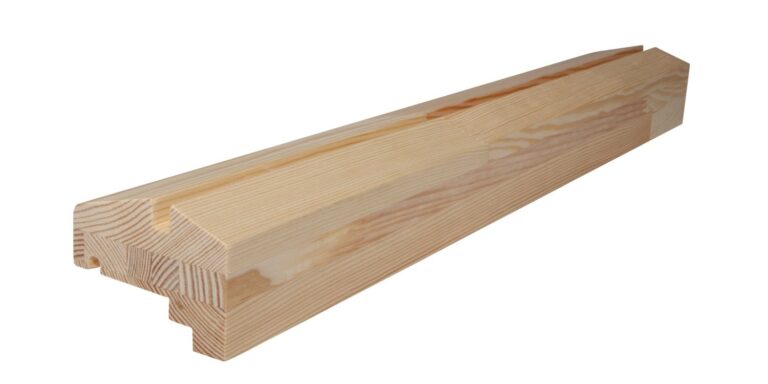 52 mm x 75 mm Fensterprofil Wasserschenkel Kiefer (Bild 2)