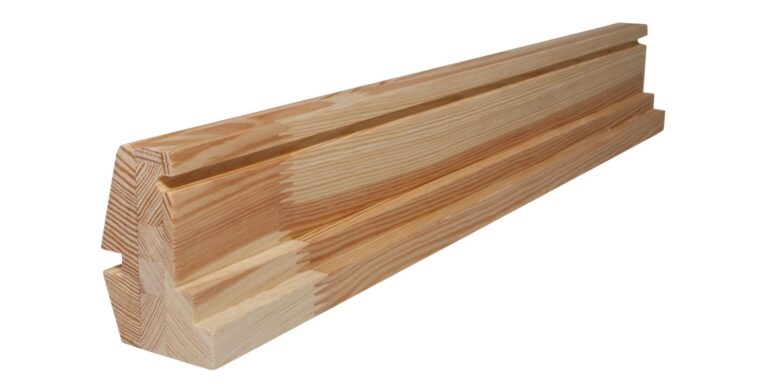 52 mm x 75 mm Fensterprofil Wasserschenkel Kiefer (Bild 3)