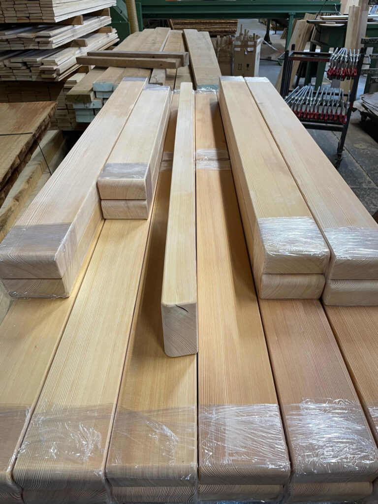 57 mm x 120 mm Sitzbankleiste Lärche # 1556 (Bild 1)