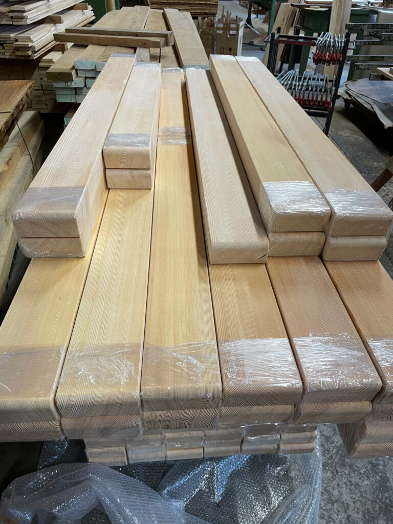 57 mm x 120 mm Sitzbankleiste Lärche # 1556 (Bild 3)