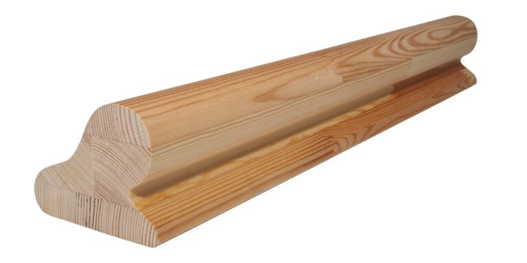 72 mm x 92 mm Handlauf Kiefer Typ H 9 (Bild 1)