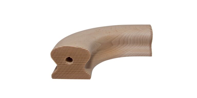Handlaufecke Buche Typ c 40351 (Bild 1)