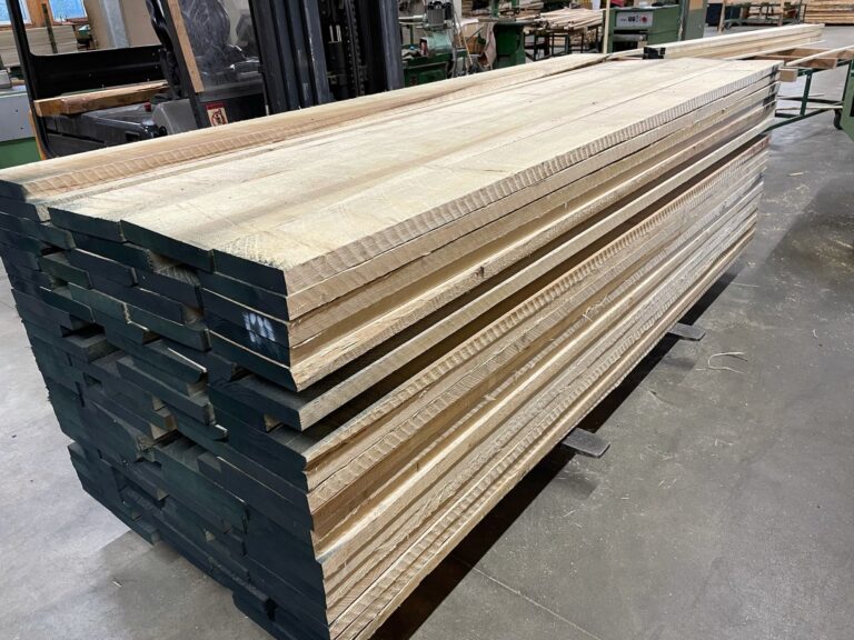 besäumtes Tulip Wood – 52 mm Rohware (Bild 1)