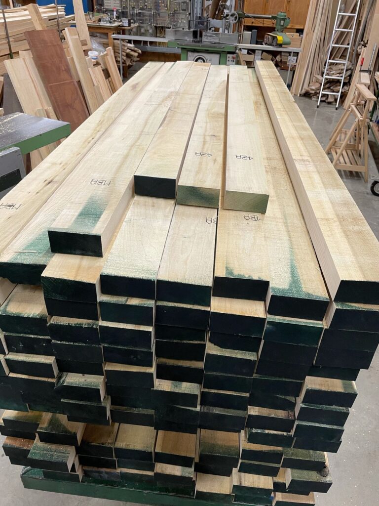 besäumtes Tulip Wood – Rohware nach dem Einschnitt (Bild 3)