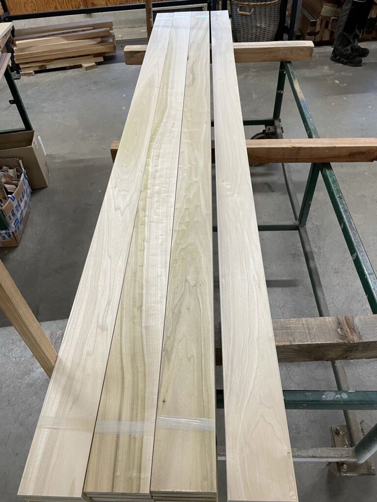 besäumtes Tulip Wood – gehobelt (Bild 4)
