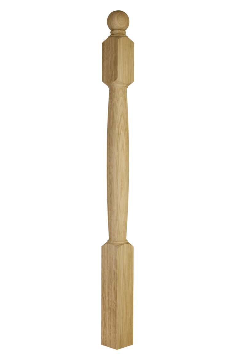 Treppenpfosten Eiche Typ 100 (Bild)