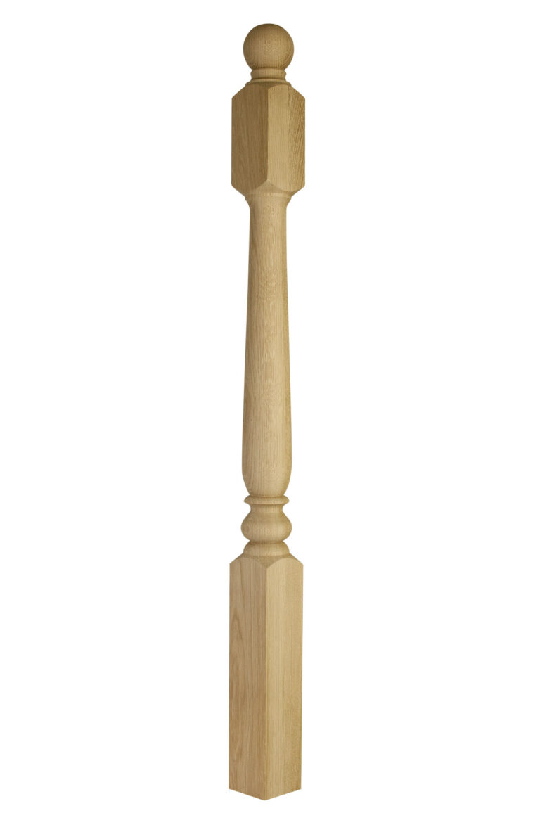 Treppenpfosten Eiche Typ 140 (Bild)