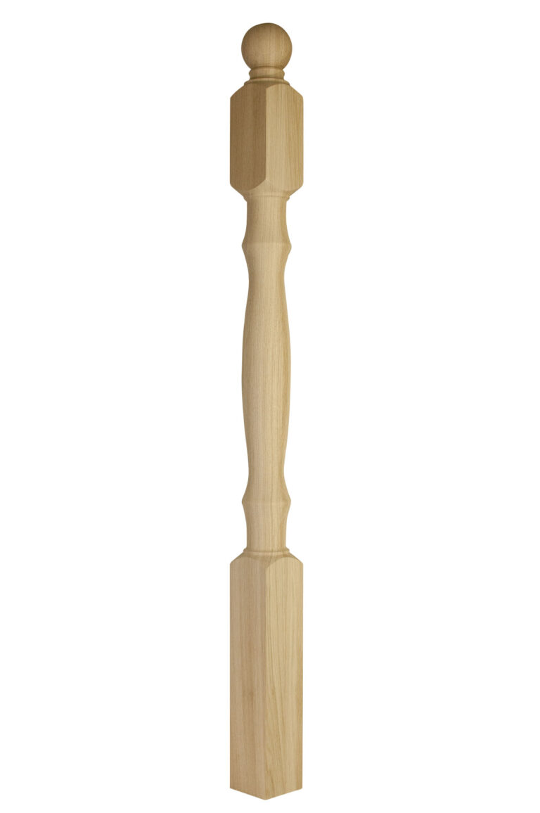Treppenpfosten Eiche Typ 150 (Bild)