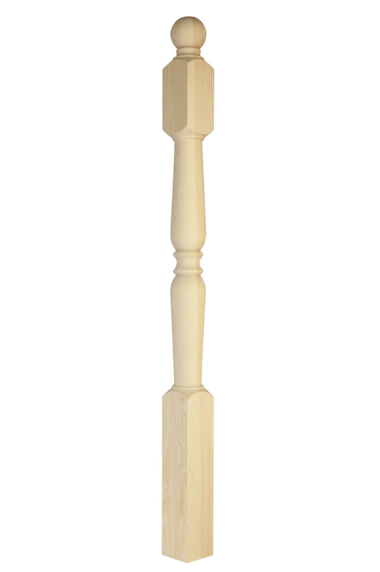 Treppenpfosten Kiefer Typ 120 (Bild)